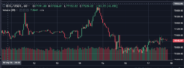 Spot market chart